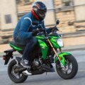 Kawasaki Z125 Pro Green