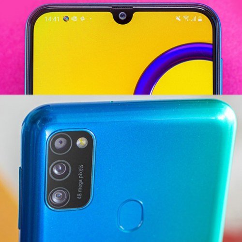 Samsung Galaxy M30s Front and Back