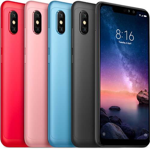 Xiaomi Redmi Note 6 Pro All Colors