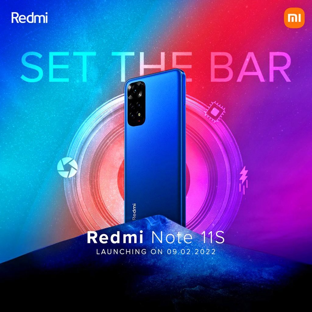 Redmi Note 11S will be launched in India on February 9