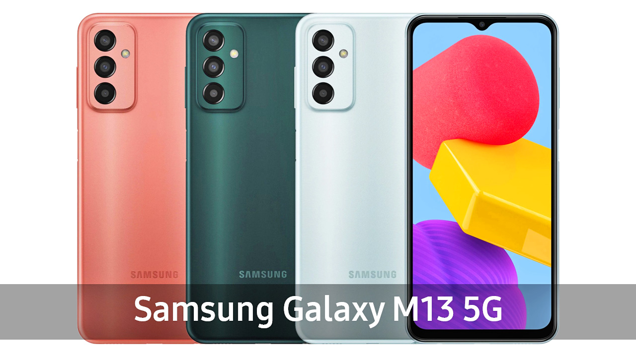 Samsung Galaxy M13 5G render, color, and design have been revealed.
