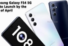 Samsung Galaxy F54 5G Set to Launch by the End of April
