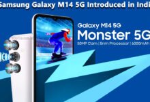 Samsung Galaxy M14 5G Introduced in India