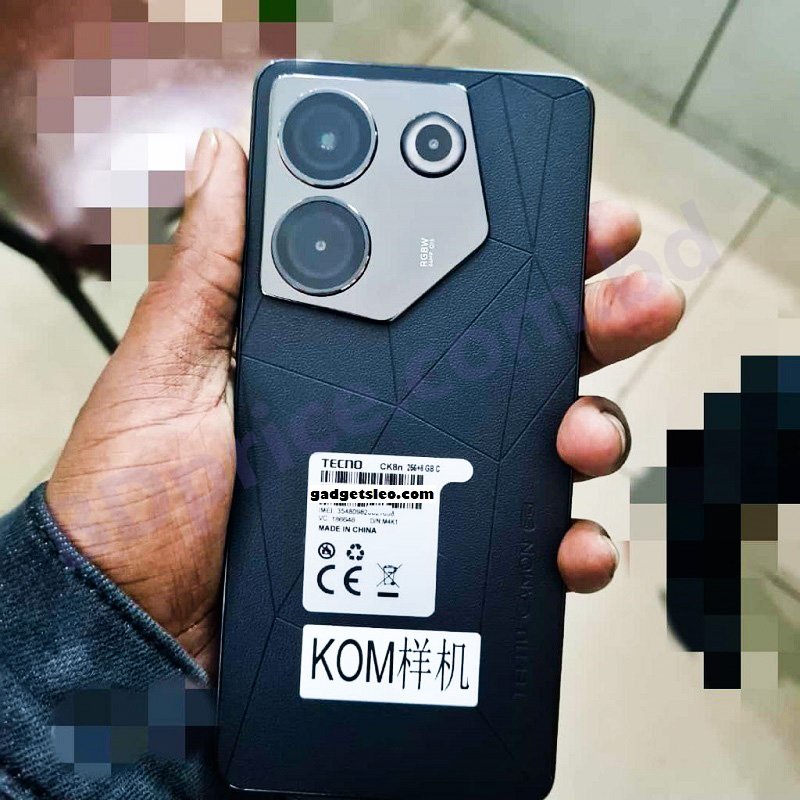 Tecno Camon 20 Image Leak On The Tech World