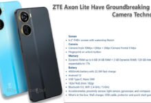 ZTE Axon Lite Have Groundbreaking Camera Technology