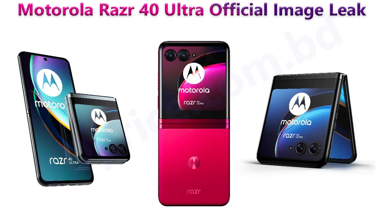 Motorola Razr 40 Ultra Official Image Leak