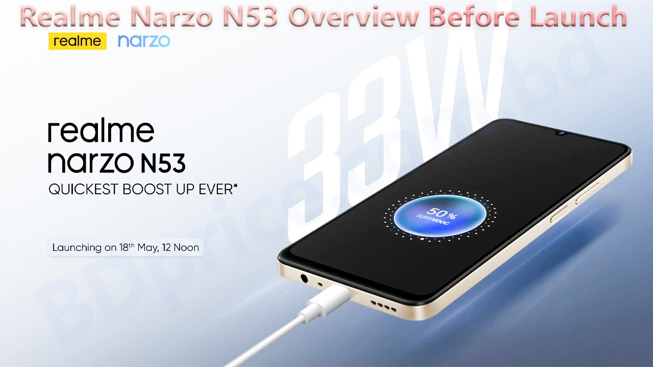 Realme Narzo N53 Overview Before Launch