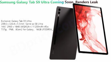 Samsung Galaxy Tab S9 Ultra Coming Soon, Renders Leak
