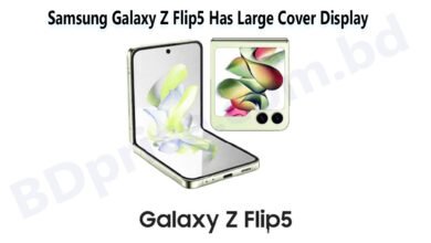 Samsung Galaxy Z Flip5 Has Large Cover Display