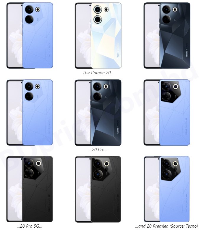 TECNO Introduces the CAMON 20 Series with Android 14 Beta