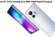 Infinix GT 10 Pro Coming Soon With 260W Rapid Charging