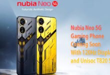 Nubia Neo 5G Gaming Phone Coming Soon With 120Hz Display and Unisoc T820 Soc