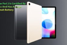 Realme Pad 2 Is Certified By The Fcc And Has A Large 8360mah Battery