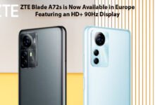 ZTE Blade A72s is Now Available in Europe, Featuring an HD+ 90Hz Display
