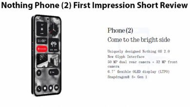 Nothing Phone (2) First Impression Short Review