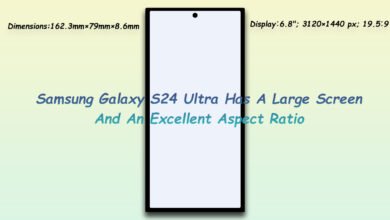 Samsung Galaxy S24 Ultra Has A Large Screen And An Excellent Aspect Ratio