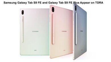 Samsung Galaxy Tab S9 FE and Galaxy Tab S9 FE Plus Appear on TDRA