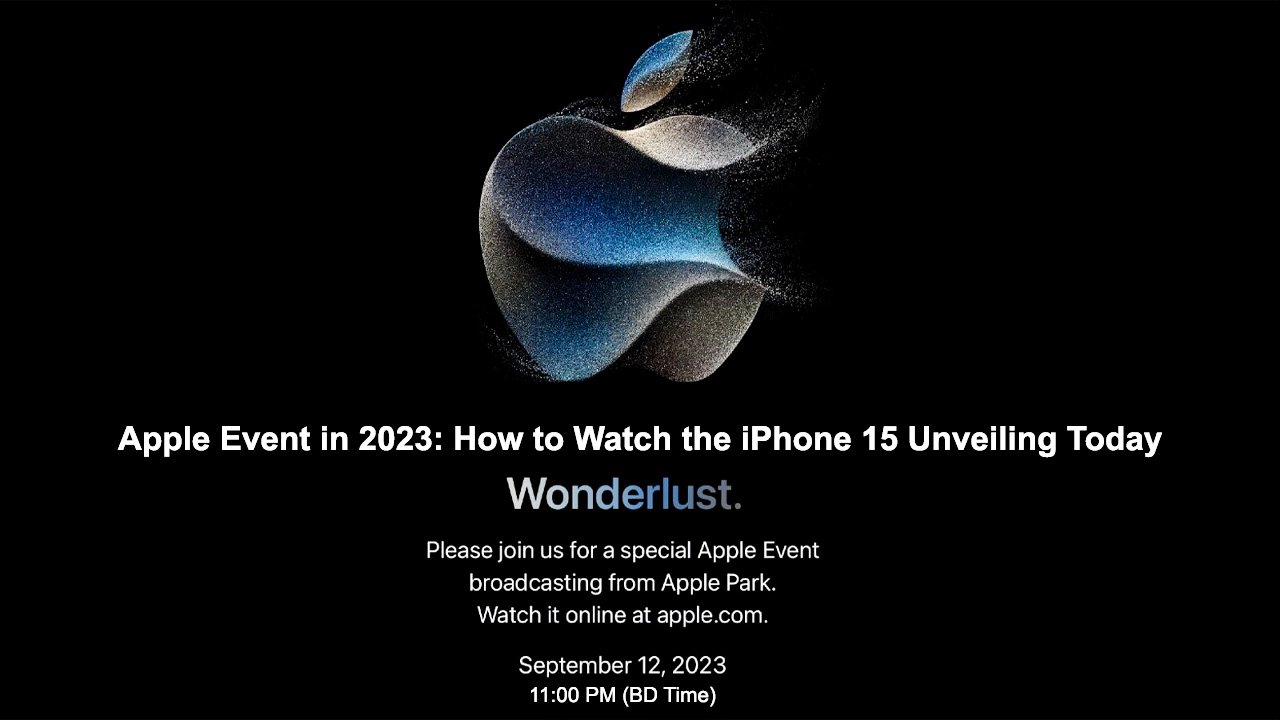 Apple Event in 2023: How to Watch the iPhone 15 Unveiling Today
