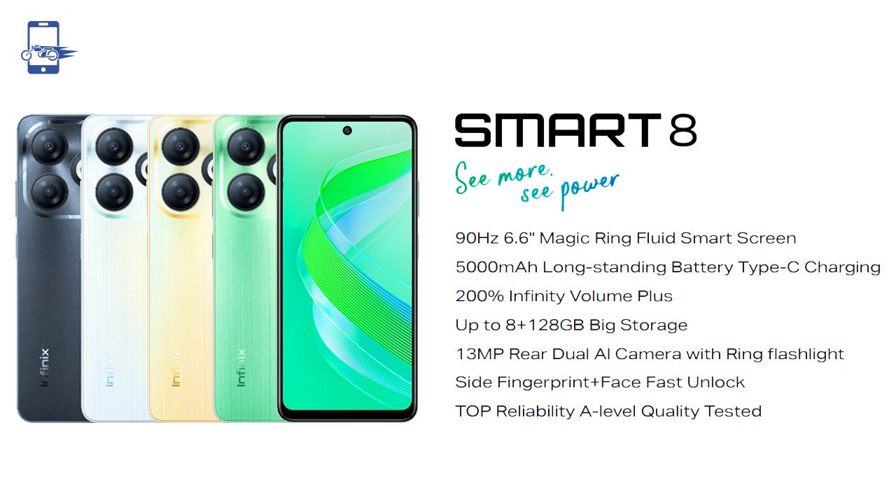 The best budget smartphone Infinix Smart 8 is officially launched in Bangladesh