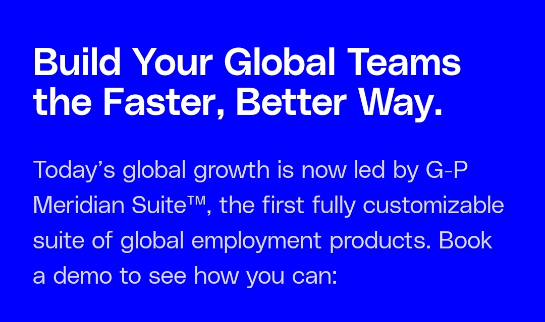 GP: Build Your Global Teams the Faster, Better Way
