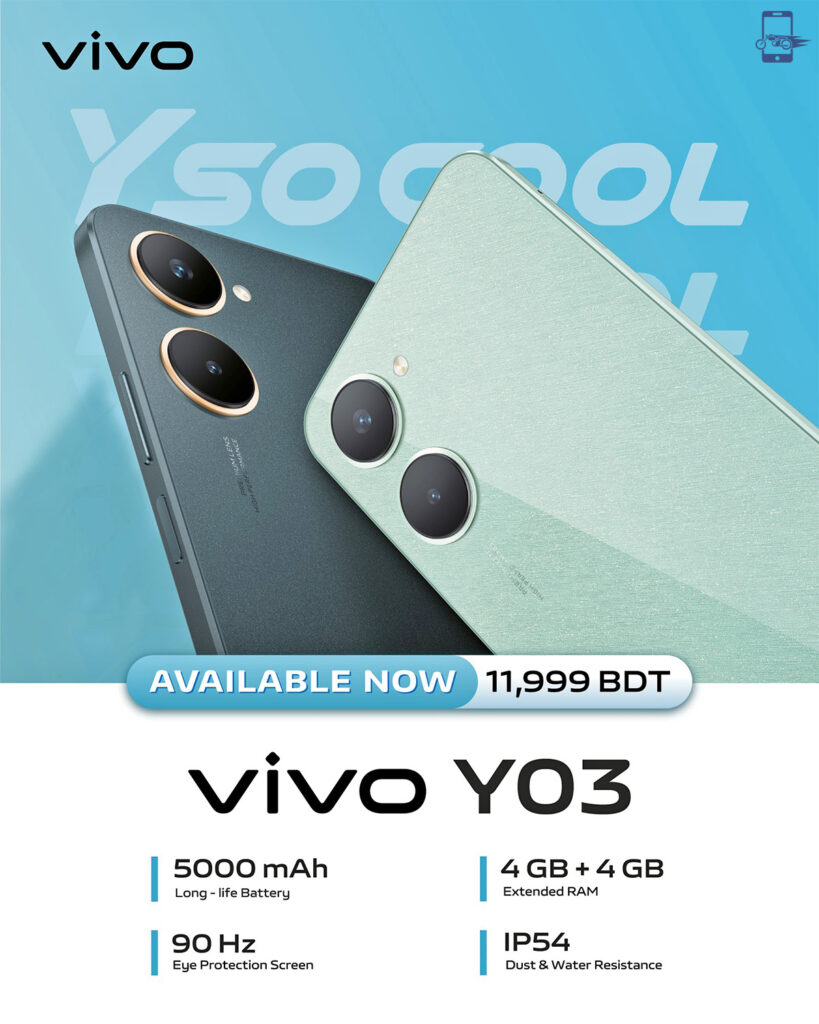 Vivo Y03 officially launched in Bangladesh, what's in the phone?